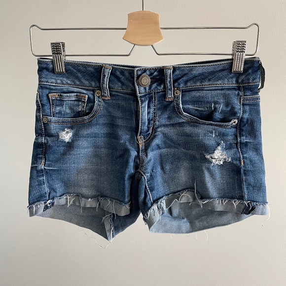 American Eagle Super Stretch Jean Shorts - Picture 1 of 3